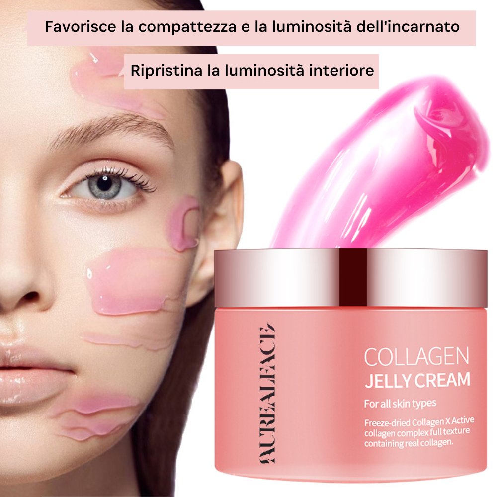 Crème visage au collagène