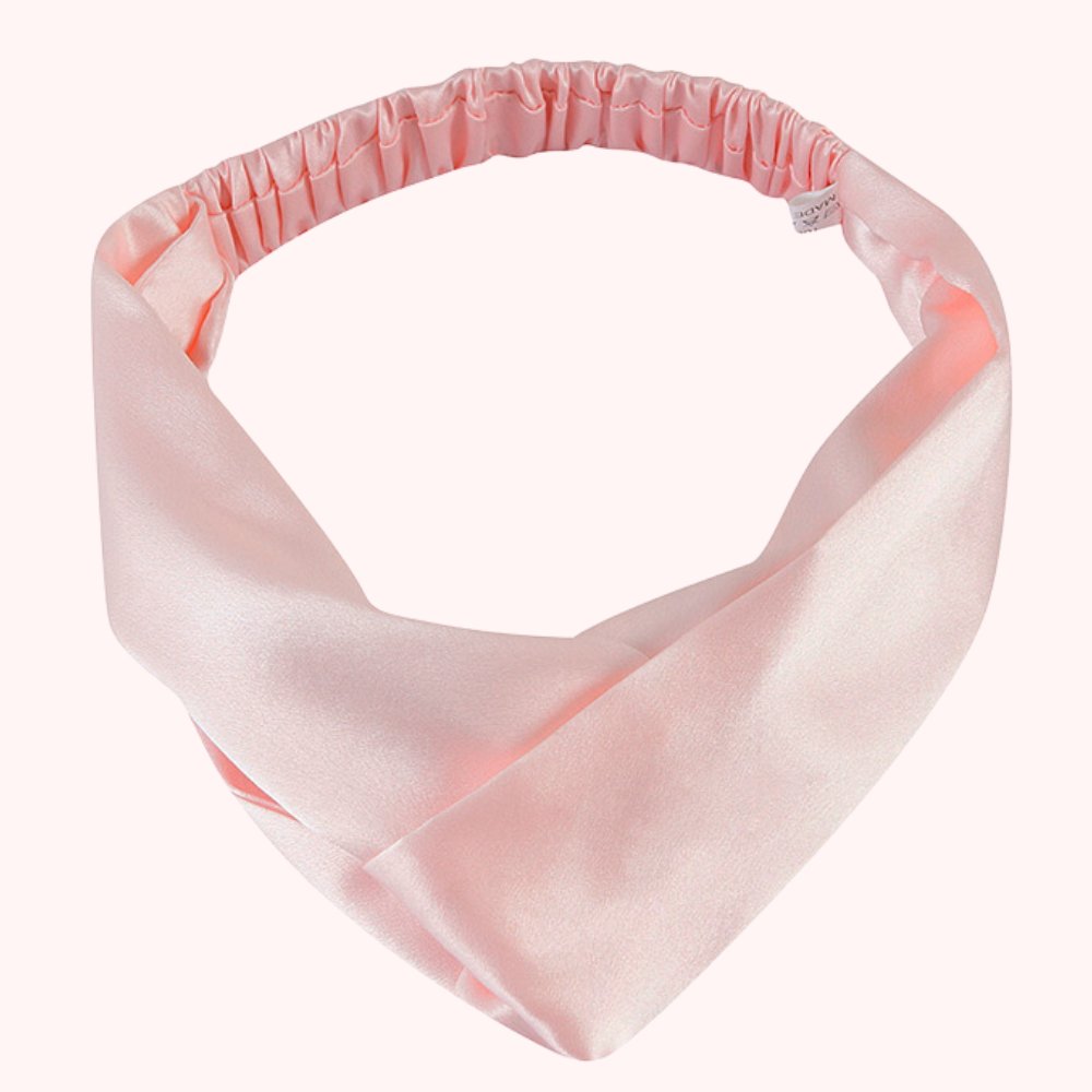 Bandeau pour cheveux 100% soie