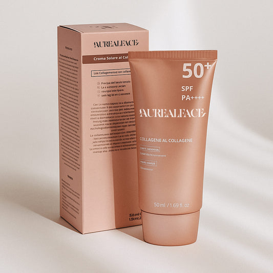 Crème solaire au collagène