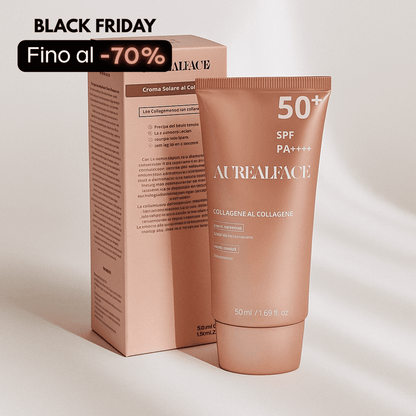 Crème solaire au collagène