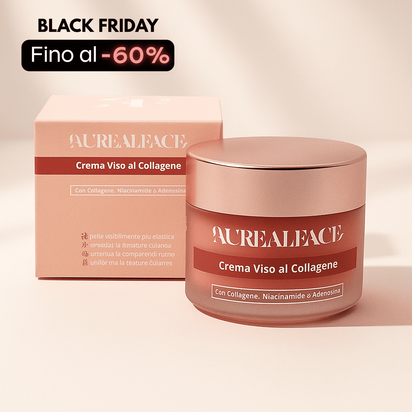 Crème visage au collagène