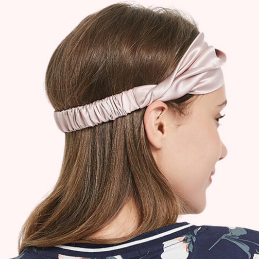 Bandeau pour cheveux 100% soie
