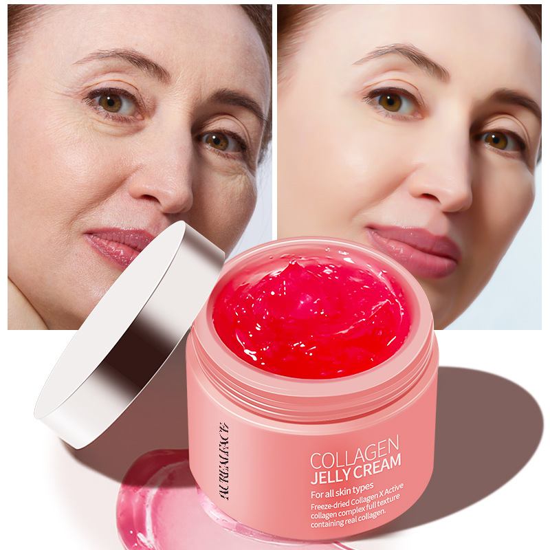 Crème visage au collagène