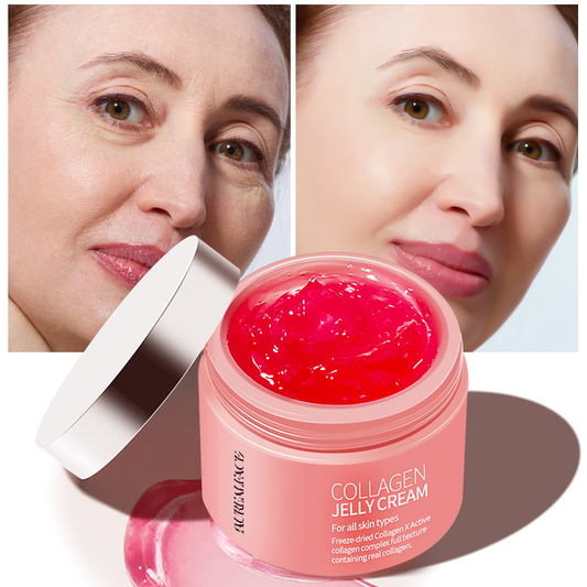 Crème visage au collagène