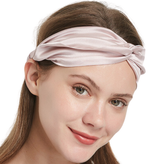 Bandeau pour cheveux 100% soie