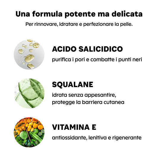 Exfoliant à l'acide salicylique